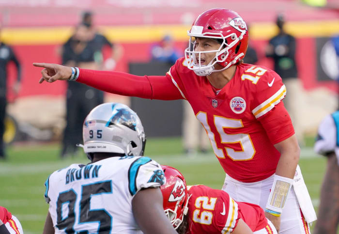 Kansas City Chiefs quarterback Patrick Mahomes